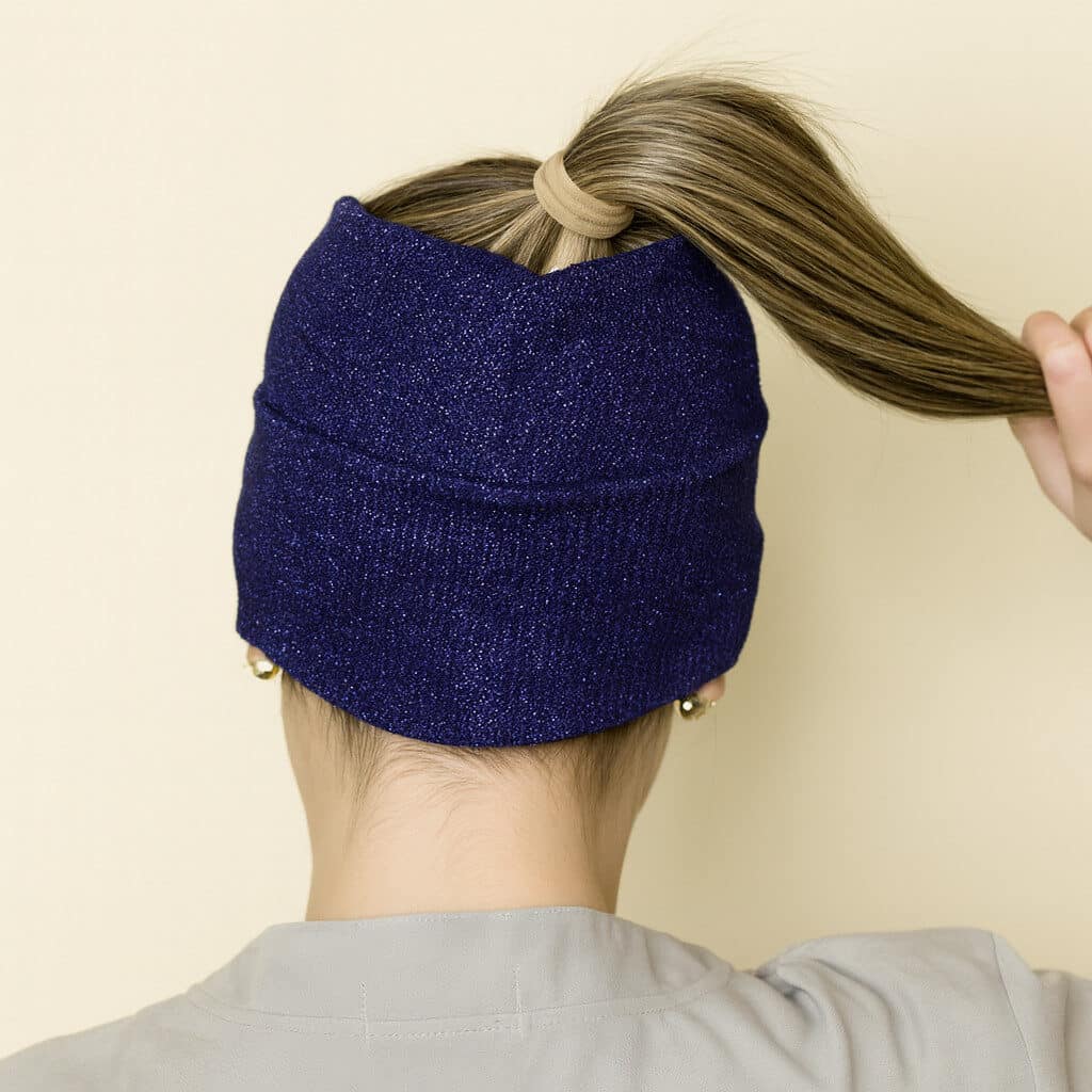 Turbante Faixa Comum - Lurex Brilho - Imagem 2