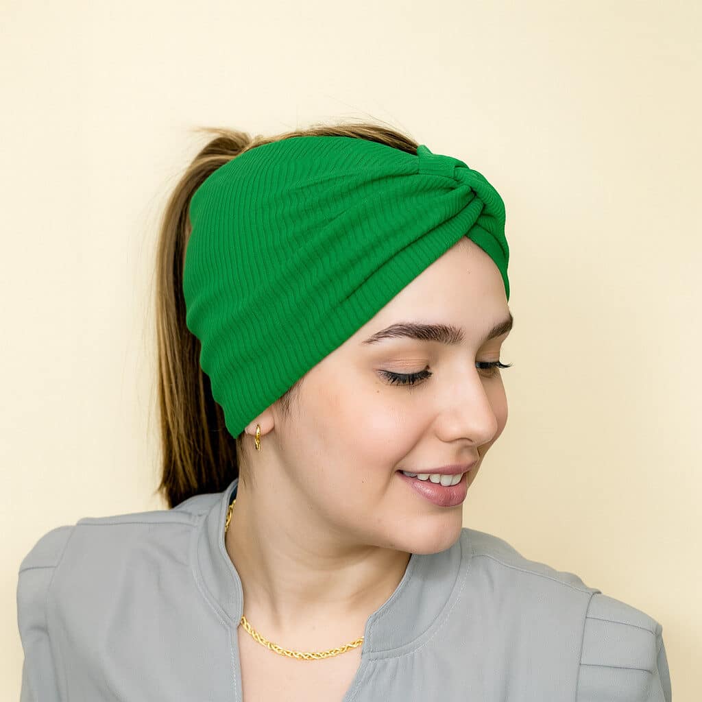 Turbante Faixa Comum (cor lisa) - Imagem 6