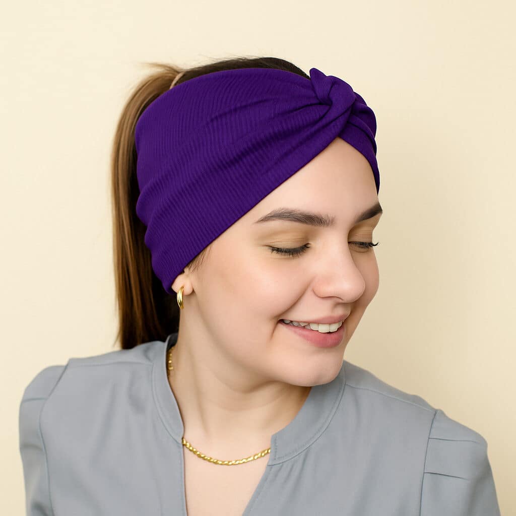 Turbante Faixa Comum (cor lisa) - Imagem 7