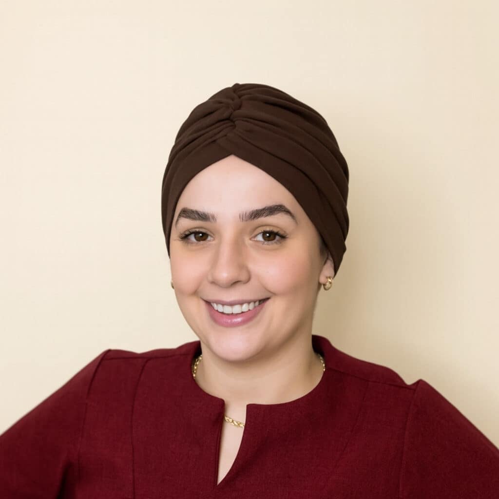 Turbante Zarah Malha de Algodão (cor lisa) - Imagem 4