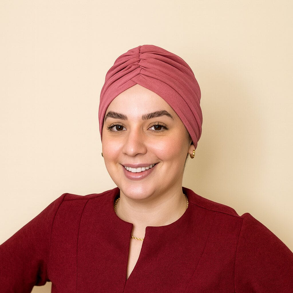 Turbante Zarah Malha de Algodão (cor lisa) - Imagem 3