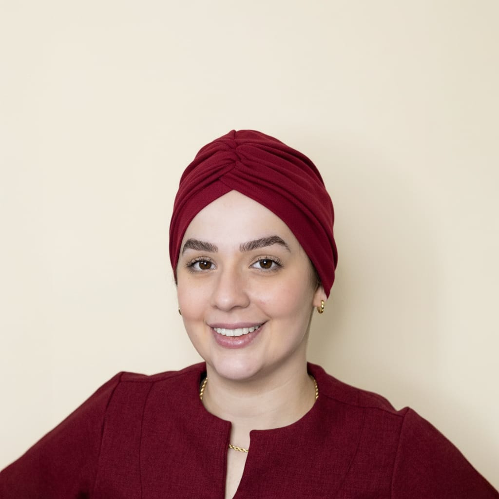 Turbante Zarah Malha de Algodão (cor lisa) - Imagem 2