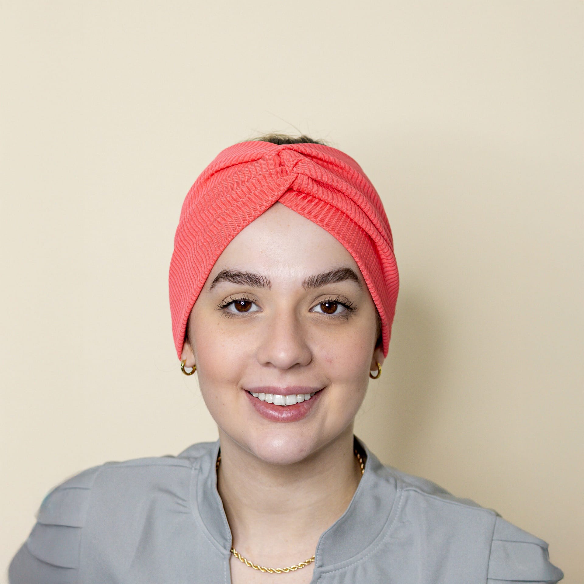 Turbante Faixa Comum (cor lisa) - Imagem 1