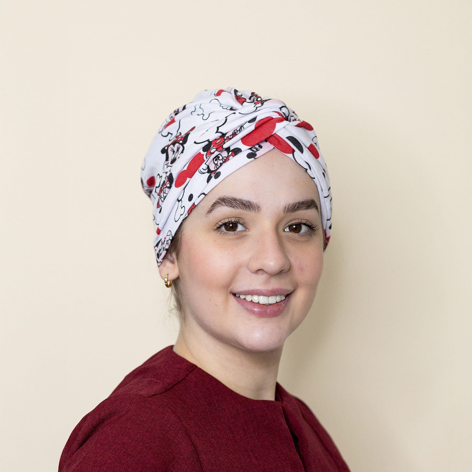 Turbante Zarah Malha de Algodão (Estampada) - Imagem 1