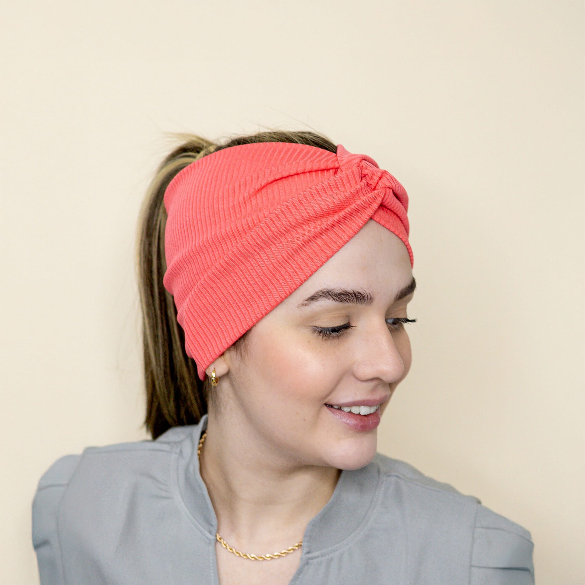 Turbante Faixa Comum (cor lisa) - Imagem 4