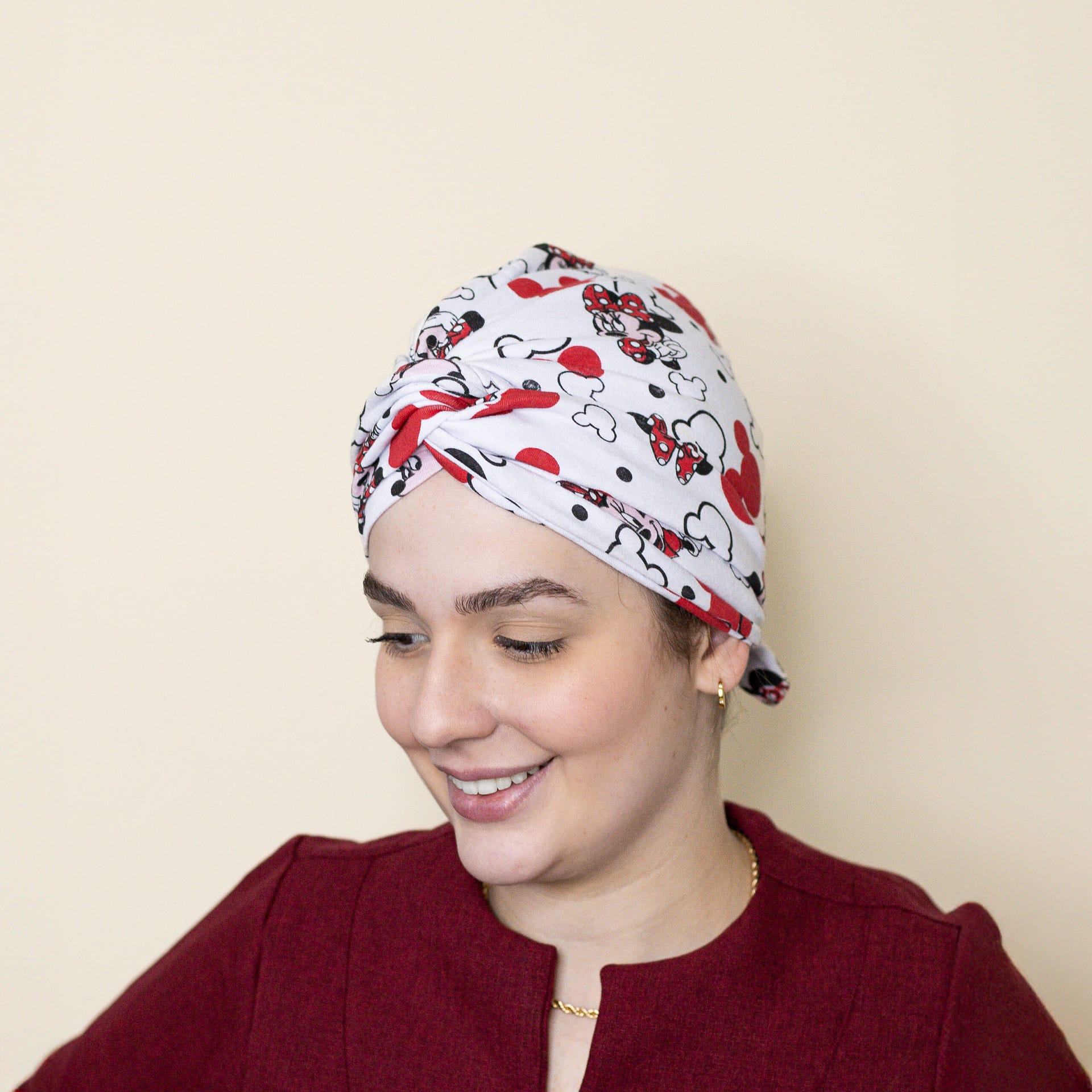 Turbante Zarah Malha de Algodão (Estampada) - Imagem 5