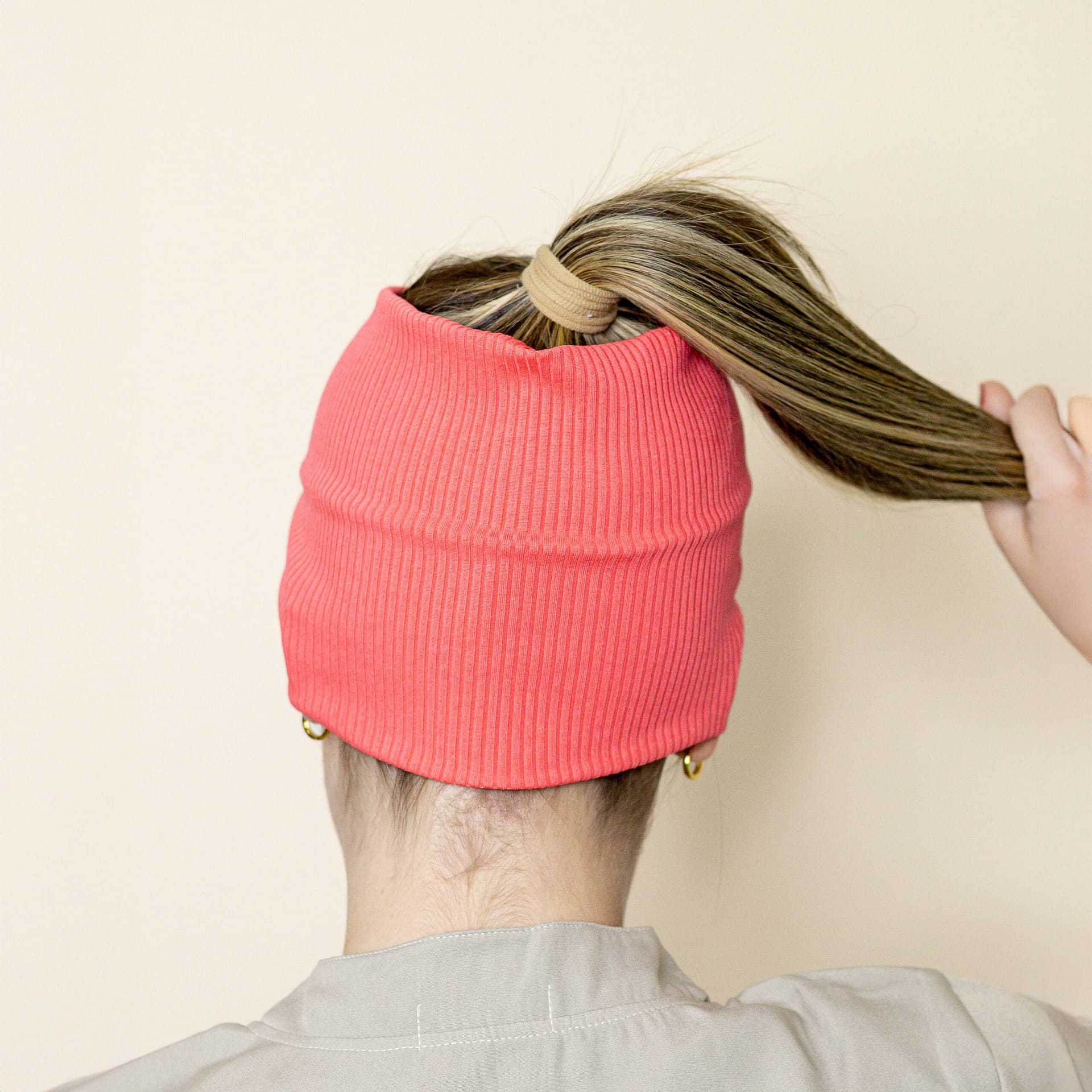 Turbante Faixa Comum (cor lisa) - Imagem 3